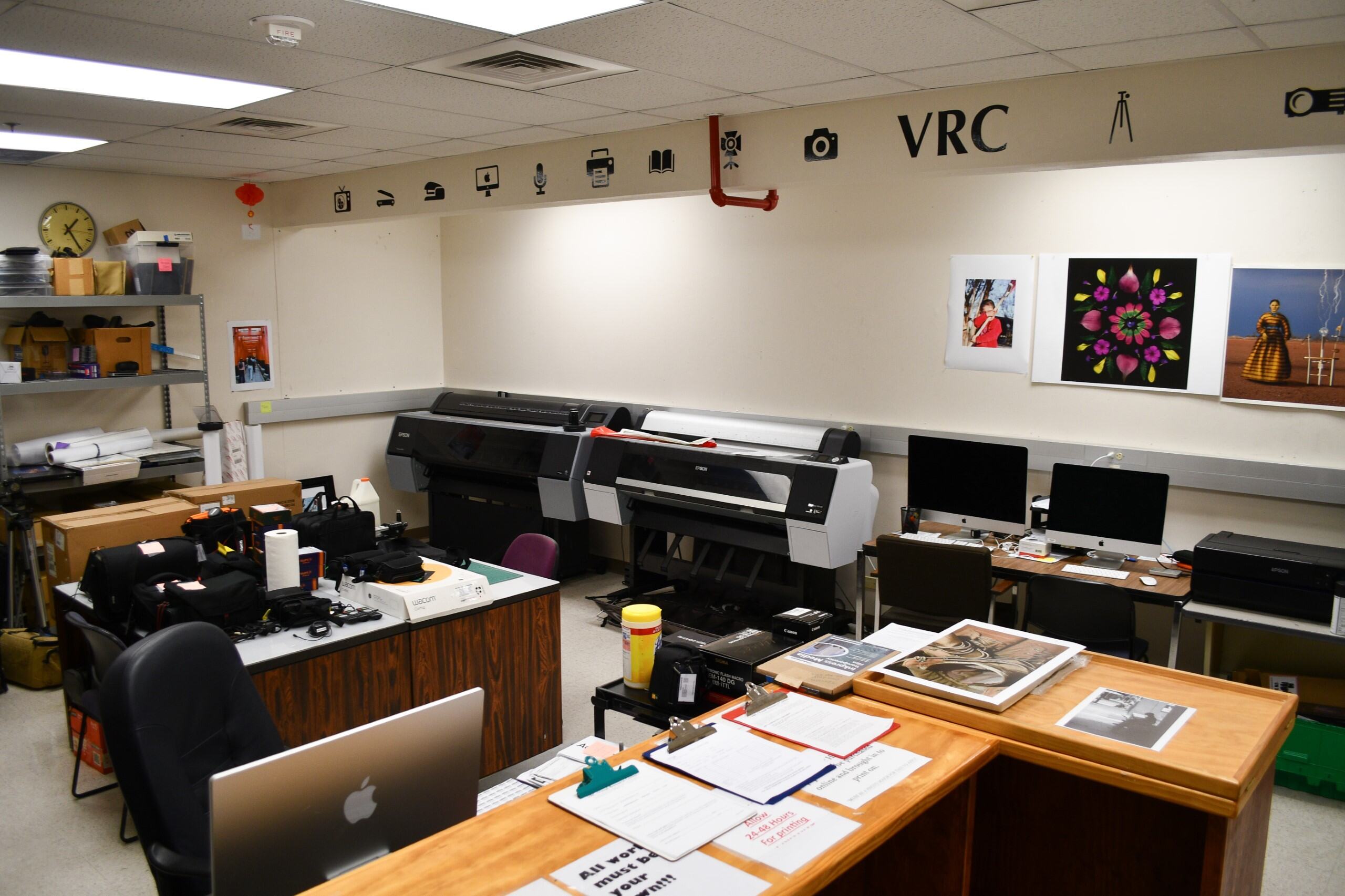 Interior of the Digital Print Facility