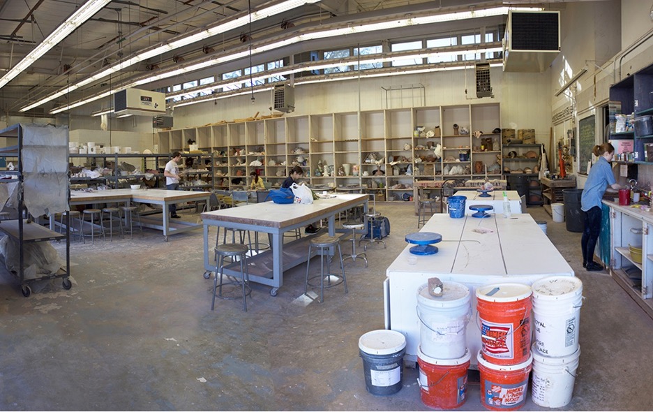 Ceramics classroom