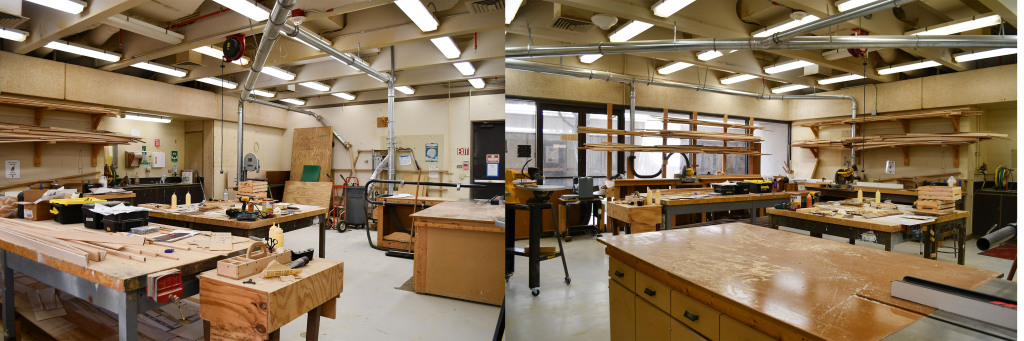 main campus woodshop