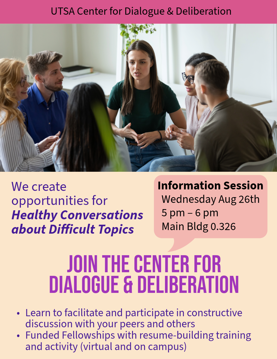 Information session flyer