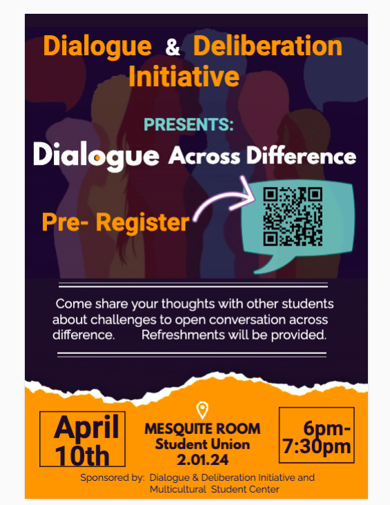 Dialogue Across Difference Flyer