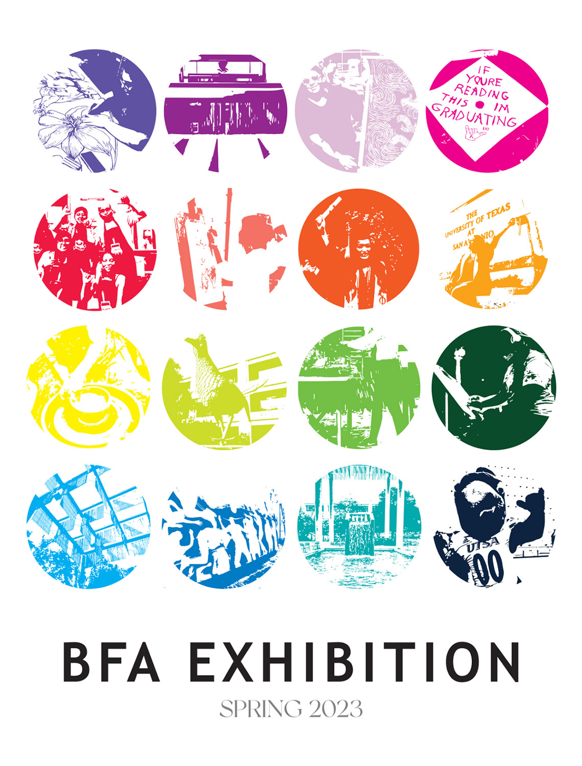 BFA exhibition postcard