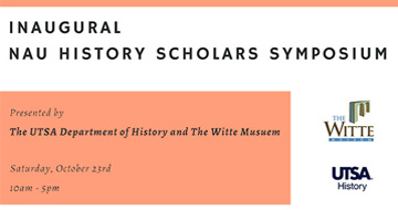 2021 Inaugural Nau History Scholars Symposium Banner