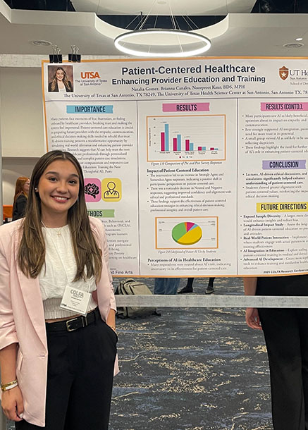 Student with project 