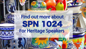 Find out more about SPN 1024 for Heritage Speakers
