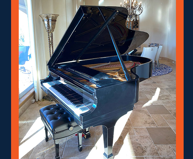 The Steinway was gifted to the UTSA Department of Music by James and DeAnna Bodenstedt.