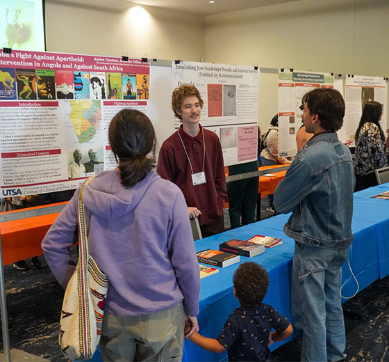 Students at Spring Research Conference