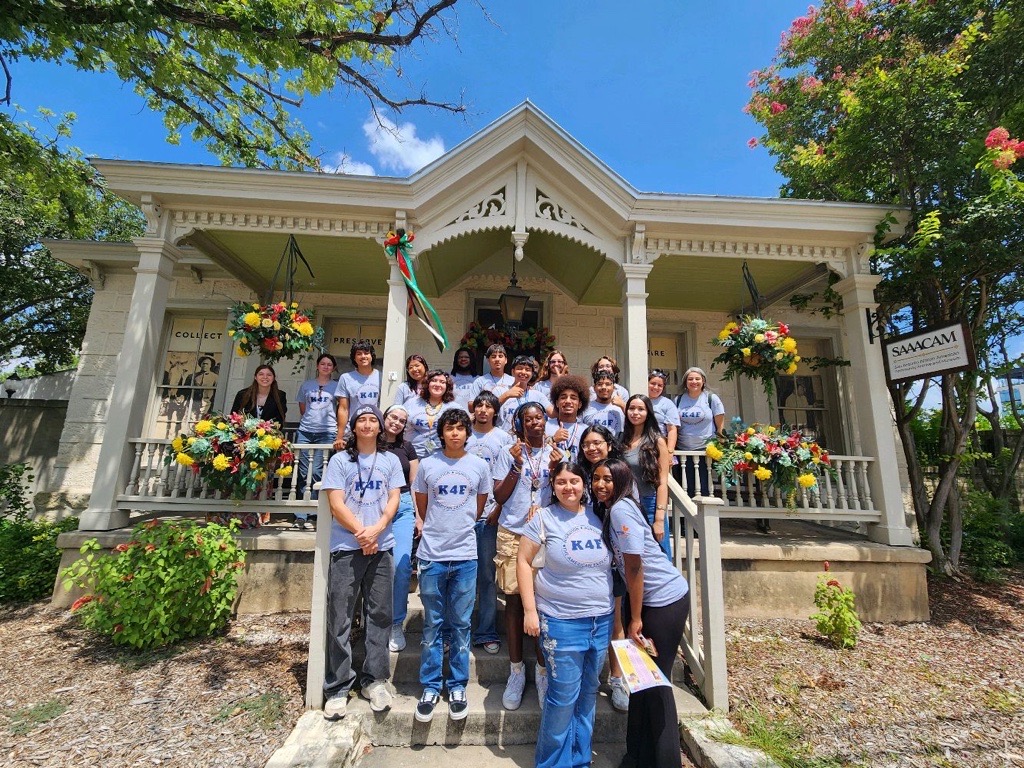K4F 2026 Cohort outside of the San Antonio African American Community Archive and Museum
