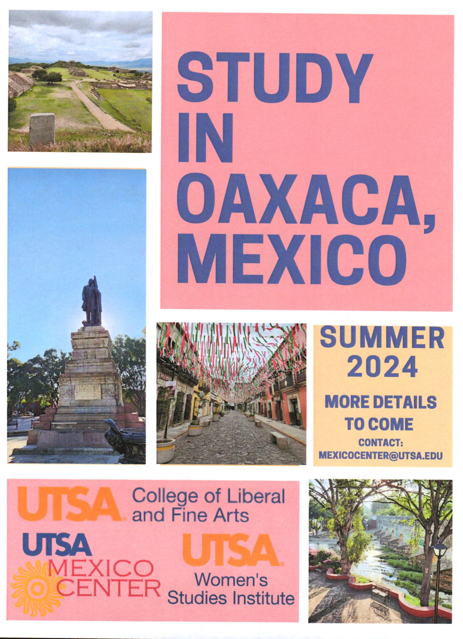 Oaxaca Study Abroad Flyer
