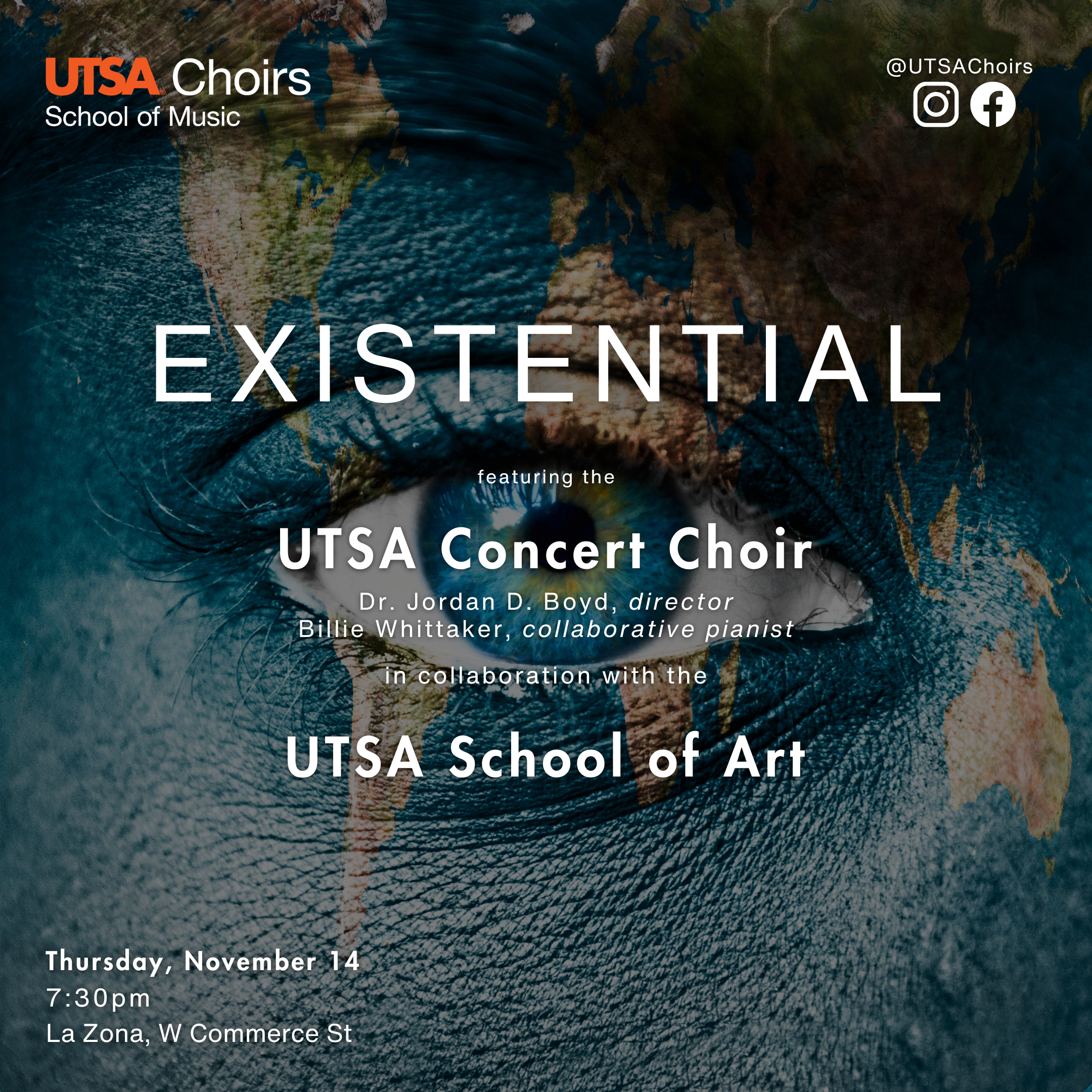 Students outside sombrilla