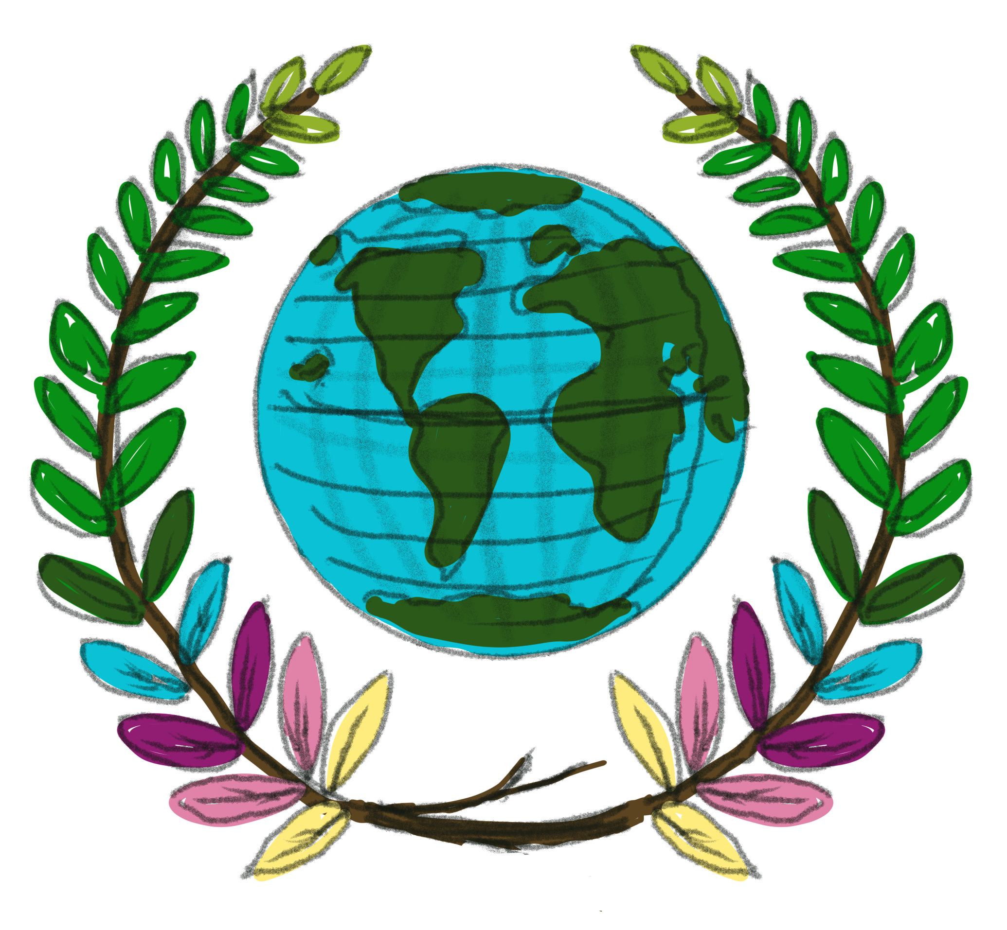 Logo for the Earth Connection Film Festival