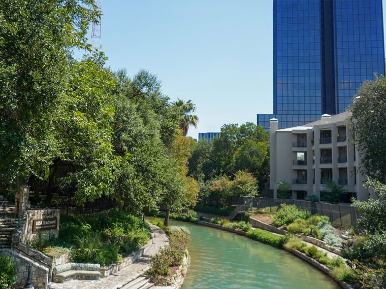 UT San Antonio has expanded into downtown in recent years with both the Southwest campus and One Riverwalk Place.