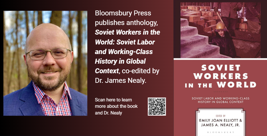 Dr. Nealy with newly published anthology