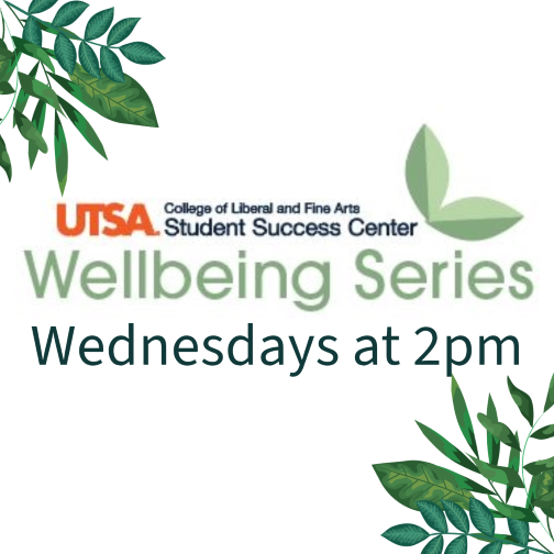 Wellbeing series logo, plants and growth